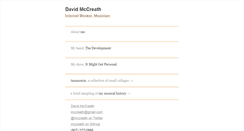 Desktop Screenshot of dmccreath.org