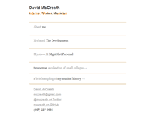 Tablet Screenshot of dmccreath.org